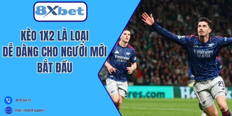 Kèo 1X2 là loại dễ dàng cho người chơi mới bắt đầu 